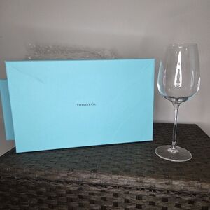 Tiffany & Co. Aqua Box with Crystal Glass
